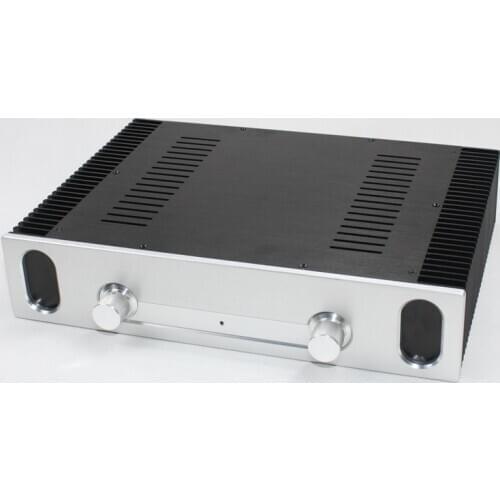 Size D308 W430 H90 All Aluminum Class A Preamp Chassis DIY Power Amplifier Case Aluminum Box WA95