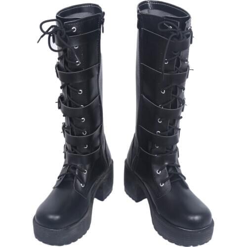 Underworld Blood Wars Female Warrior Selene Cosplay Boots Shoes Custom Made
