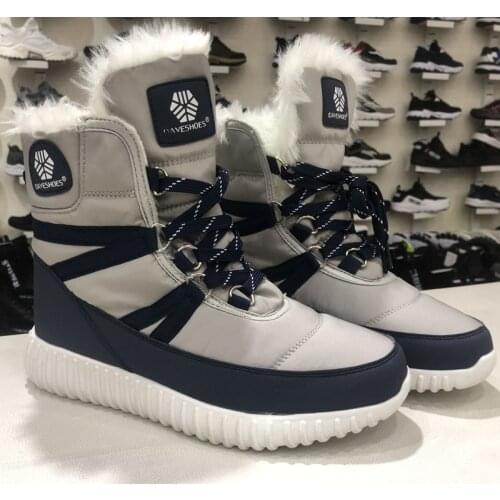 Womens boots Russian winter snow boots botas mujer free shipping winter non-slip women shoes with warm fur linning