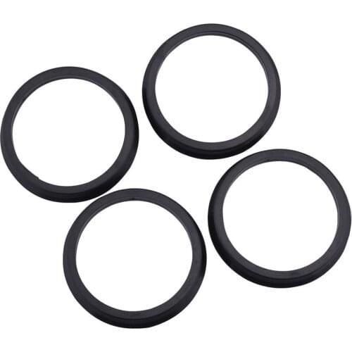 Zeroclearance 4PCS Car Wheel Bore Center Collar Hub Centric Rings Wheel Hub Rings 66.6-57.1mm For AUDI for VW for Mercedes