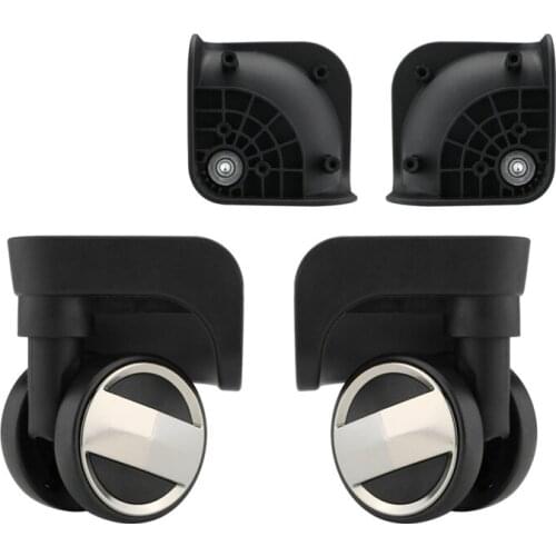 Luggage Wheels Travel Pull Case Toolbox Casters Aircraft Silent Wheels Universal Silent 20-inch 28-inch