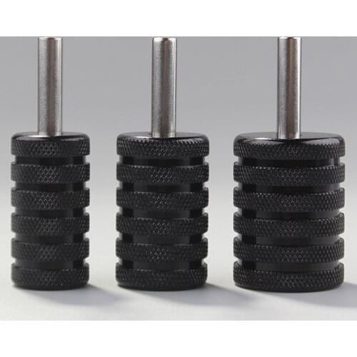 35MM/30MM/25MM Black Aluminum Alloy Cartridge Tattoo Grips Tattoo Tube for Cartridge Needle