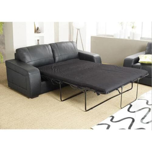 Living Room Sofa bed minimalist modern sofa / sofabed real genuine cow leather sectional sofa muebles de sala moveis para casa