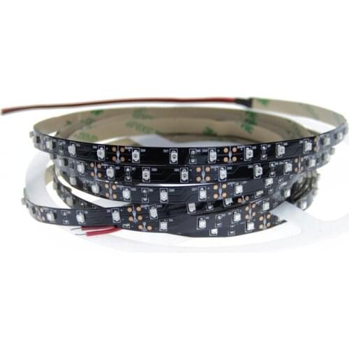 100M 20X5M Orange Color SMD 3528 flexible LED Strip Light White Black PCB 60leds/m 120leds/m non-waterproof/waterproof DC12V