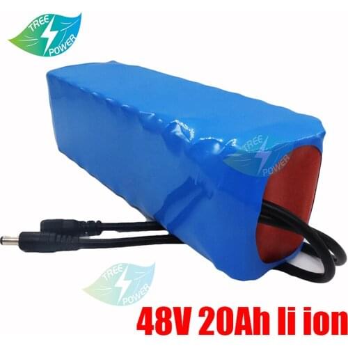 Hot sale 1500W 48v lithium ion battery 48v 20Ah battery for electric Bike Motocycle Scooter +BMS+Charger