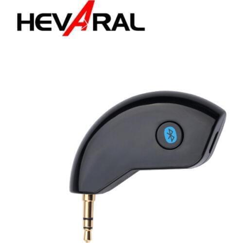 Hevaral Car Bluetooth Receiver 3.5mm AUX Stereo Audio Music Bluetooth Receivers Handsfree With MIC For Speaker Wireless Adapter