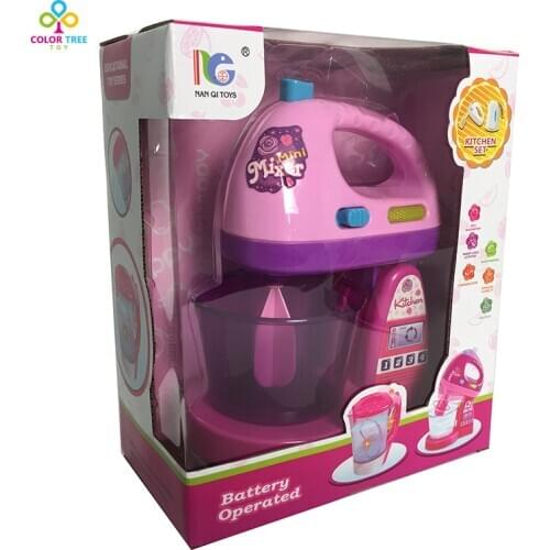 Girl Toy Mixing Beater Children Play House Simulation Electric Agitator Toy Happy Kitchen Toy