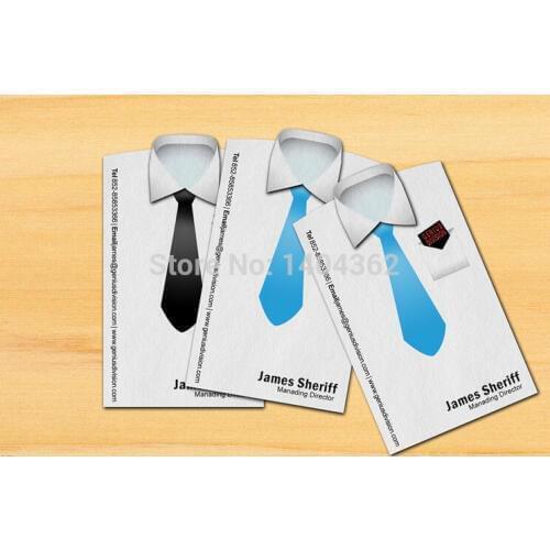 Custom shape visit Card printing die cut business card Personalized custom business cards full color and 300g paper