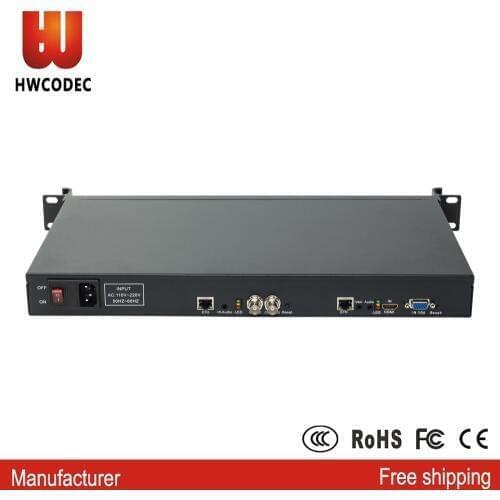 HWCODEC H3419 HDMI/VGA/YPbPr/SDI Encoder IPTV Encoder FHD 1080P Live Streaming Encoder HTTP RTSP RTMP IP Encoder for YouTube