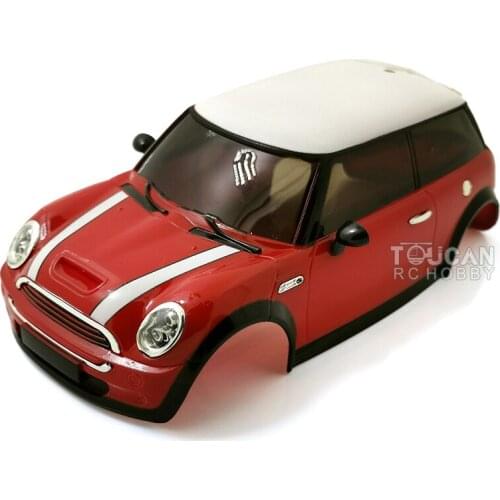 Body Shell Chassis KIT 1/28 AWD 4*4 RC Car Model MINID Racing Drift Toys Gift For BMW MINI THZH1058-SMT4