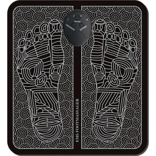 Foot Massager Pad Electric Foot Stimulator Massager Full Automatic Foot Care