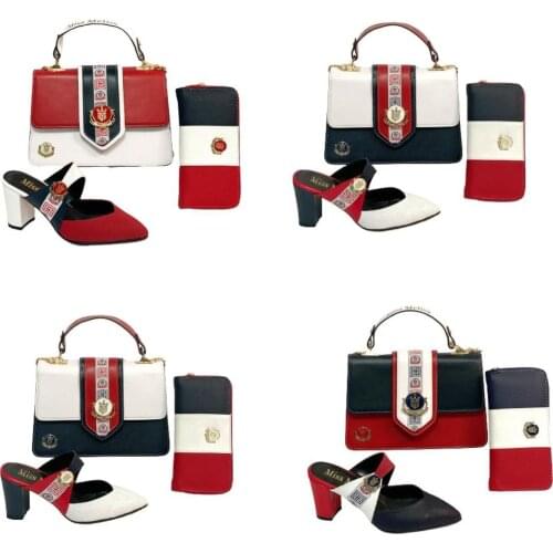 Miss Melisa Shoes and Bag TMY 3-Color Elegant and elegant heel set Code T114
