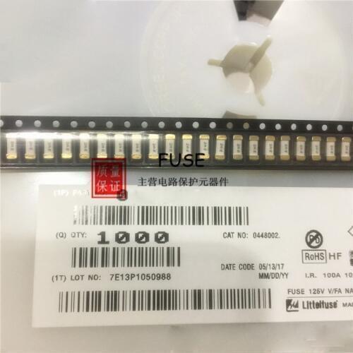 SMD, 1808 Slow Broken Fuse 125V 1A 2.5A 3A 2A 0.5A 4A 3.5A 5A 1.5A 8A