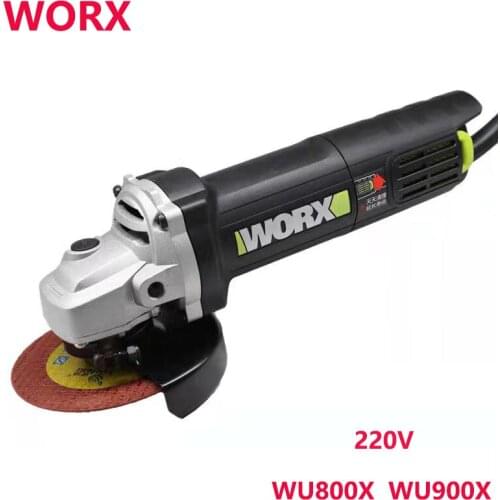 WORX angle grinder WU800XWU900X cutting saw polishing machine power tools