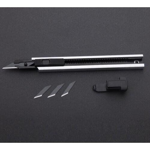 Utility Knife Box Cutter Professional Knives Japanese Stationery Knife Precision with Blades Paper Cutter Metal Work Art Knife