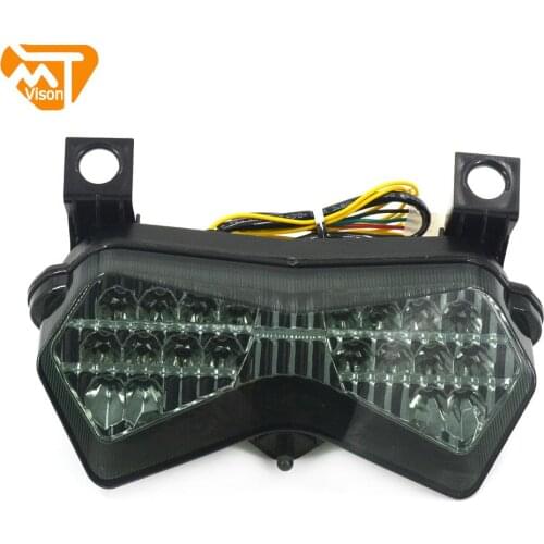 Motorcycle Rear Brake Lamp Tail light Turn Signal Blinker Lamp For Kawasaki ZX6R 636 2003 2004 ZX6RR 2003 2004 Z750S 2003 2004