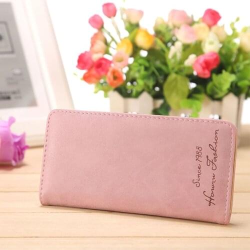 Women Wallets Fashion Leather Hasp Female Long Wallets Coin Purse Cards Holder Clutch Women Money Bag
