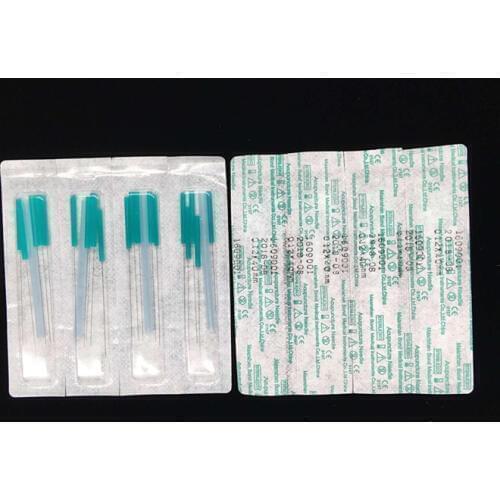 0.12/0.14mm EACU ultrafine Plastic handle disposable acupuncture needle beauty massage gasification needle