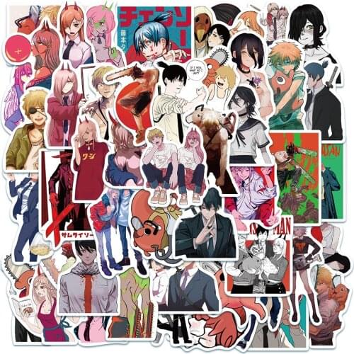 10/30/50 pcs Anime Cartoon Character Doodle Stickers PVC Waterproof Kids Toy Laptop Motorcycle Skateboard Car Phone Sticker