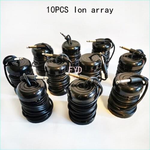 10pcs/lot Wholesale Stainless Steel Ion Array Ion Cleanse Array Foot Spa Bath how to detoxify my body