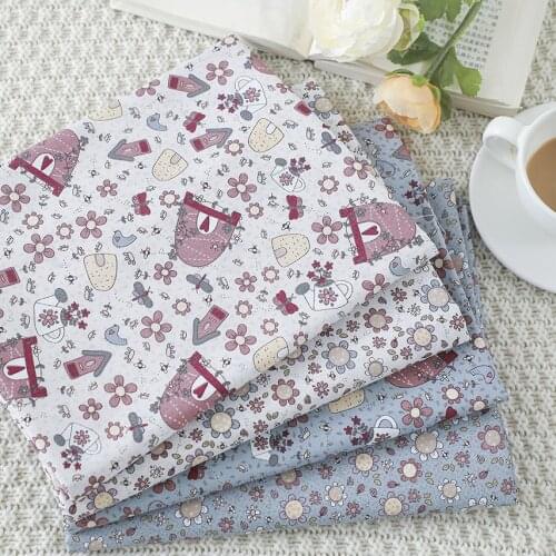 100% Cotton Fabric Kids Dress Cotton Patchwork Cloth DIY Sewing Quilting Fat Quarters Material For Baby&Child Tecido Tilda