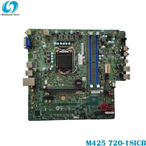 100% Working Motherboard for Lenovo for M710e M425 720-18ICB T510A-15ICB I3X0MS 01LM804