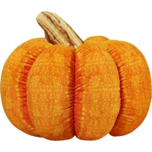15-30cm Simulation Pumpkin Plush Stuffed Toy Soft Vegetables Doll Sofa Cushaw Pillow Cushion Halloween Christmas Gift Home Decor