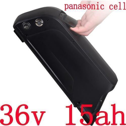 36V 15AH Electric Bicycle battery 500W 1000W 36V 12Ah 15Ah 14.5Ah Lithium Bike Battery use panasonic cell with 2A charger