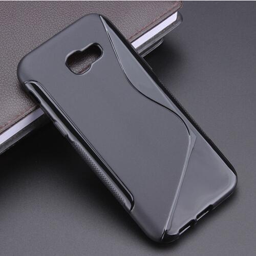 8 Color S line Anti Skidding Gel TPU Slim Soft Case Back Cover for Samsung Galaxy A5 2017 A520 A520F Phone Rubber silicone Bag