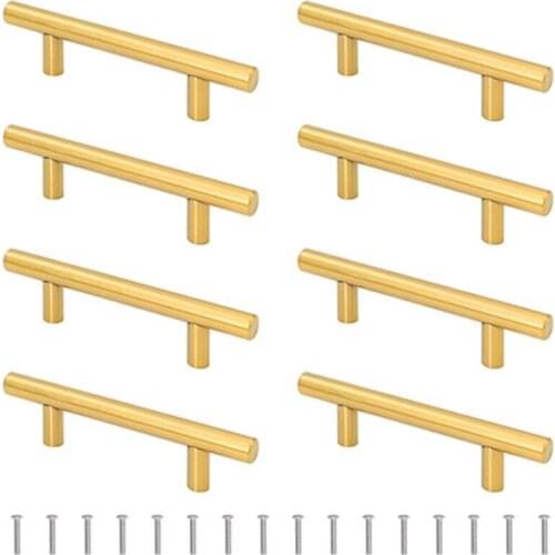 8Pcs / 4 Pair Gold Tray Handles Resin Tray Molds Handles Metal Handle for Silicone Resin Casting Tray Mold Drawer