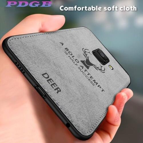 Case For Xiaomi Mi 9 8 SE Mi 8 A2 lite Redmi 6A 7A 9A 9C 9 Redmi Note 6 7 8 9 Pro case Embossed Deer TPU Cloth Cases