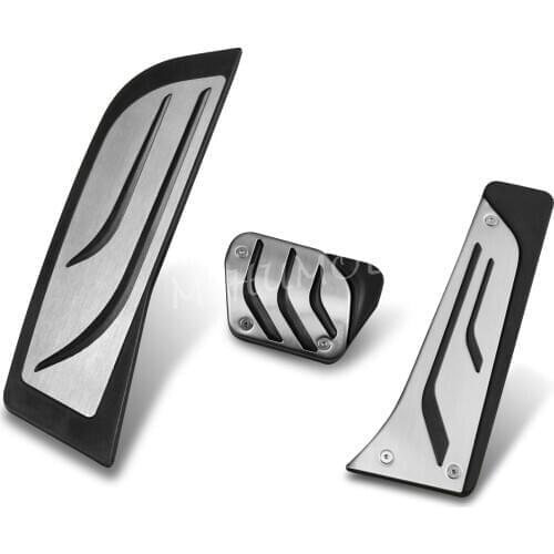 For BMW F20/F21/F22/F23/F30/F31/F34/F32/F33/F36 2012-2019 RHD AT Footrest Brake Gas Accelerator Dead Pedal Pad Cover Accessories