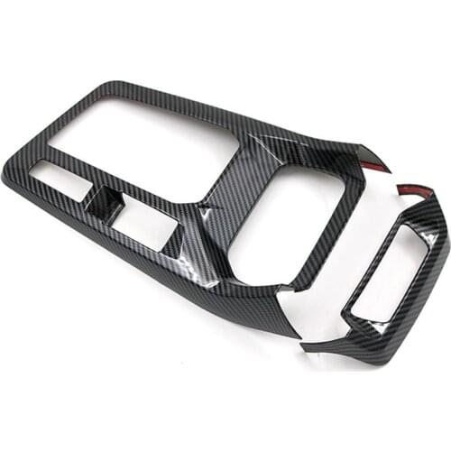 For MG 5 MG5 2020 2021 Car Central Control Gear Shift Panel Cover Trim Cup Holder Decoration Frame Accessories