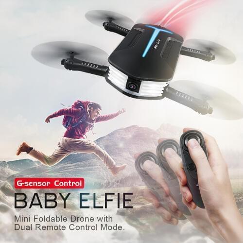 Original JJRC H37Mini ( H37 MINI ) Baby ELFIE Altitude Hold Drone with Wifi FPV 720P Camera Control RC Quadcopter