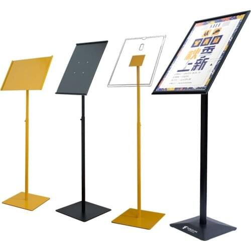 Metal Aluminum Hotel Advertising Exhibition Outdoor Display Rack A4 A3 Indoor Sign Holder