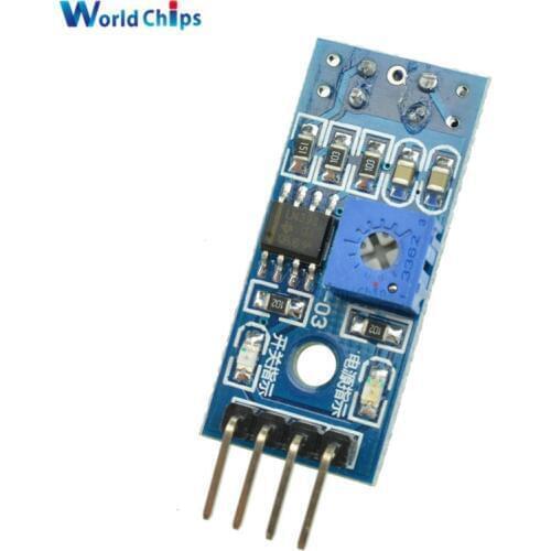 2PCS TCRT5000 Infrared Reflective IR Photoelectric Switch Barrier Line Track Sensor Module For Arduino Smart Car 3.3V-5V