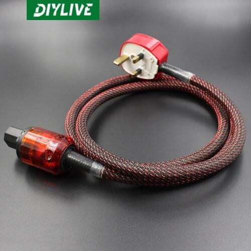 DIYLIVE MK13A plugged into the front page XLO Pro PL-1500 Power Cable Power Filter Power Amp CD Bile Audio Fever Power Cable