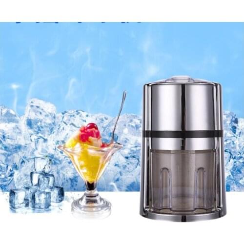 Handy Mini Sorbet Maker Ice Crushed Machine ABS Stainless Steel Manual Smoothies Device