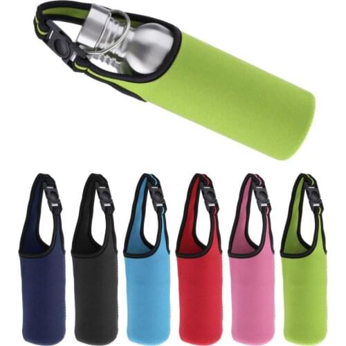 Sports Water Bottle Tumbler Carrier Bag Cover Cup Holder Protective Pouch