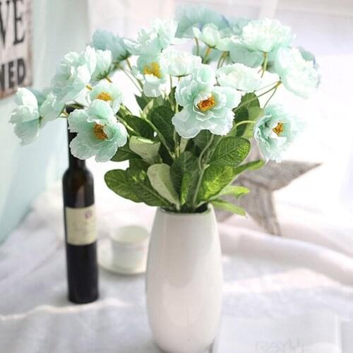 Bridal Bouquet Rosemary Artificial Flowers Home Wedding Decorations Fake Flower Hands Holding Flowers Valentines Day