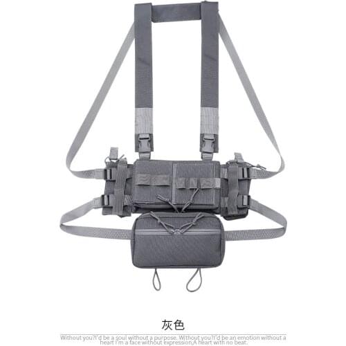 MK3 outdoor tactical belly bag multi functional sports chest hanging quick drying waterproof nylon