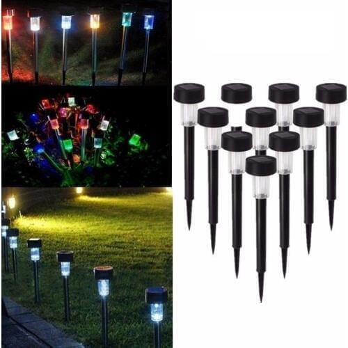 RS-024 5Pcs Solar Garden Lawn Lights Outdoor Path Waterproof Light Yard Lighting Garden Decoration lamparas solares jardin