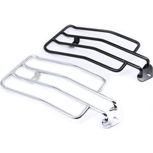 Motorcycle Rear Luggage Shelf Rack Stock Solo Seat Fits For Harley Sportster Iron 48 XL 883 XL1200