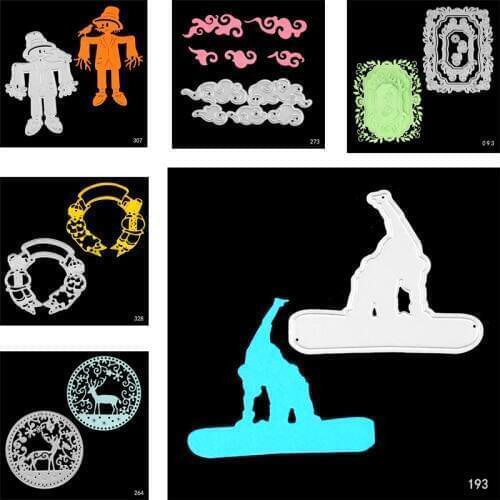 ZhuoAng Chinese New Year Cutting Mold DIY Scrapbook Album Decoration Supplies Clear Stamp DIY Paper Card