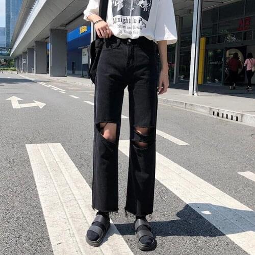 Zoulv Womens Ripped Jeans