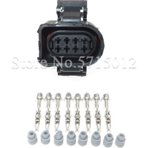 1.5mm 8 Hole 3A0973714 Waterproof Car Auto Throttle Plug Female Electrical Socket 3A0 973 714 For VW Audi