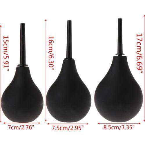 1pcs Anal Cleaner Douche Colon System Colonic Irrigation Materials Enema Bulb Unisex Vaginal Clean Rectal Syringe