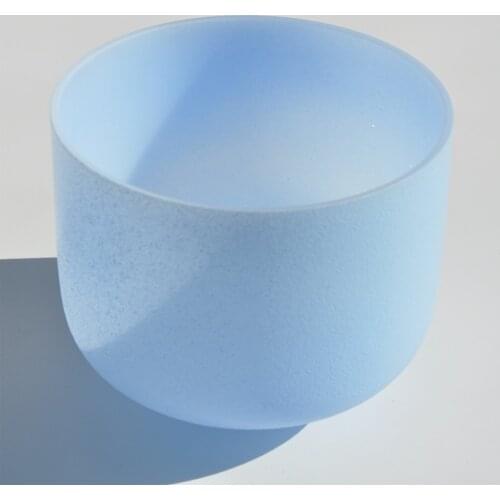 1 PCS Chakra Frosted Quartz Crystal Singing Bowl