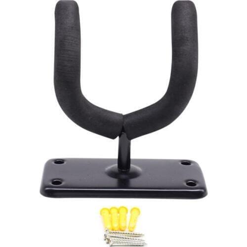 1Pcs Guitar Hanger Hook Holder Wall Mount Stand Rack Bracket Display Guitar Bass Screws Accessories Easy To Install+Screws #SD