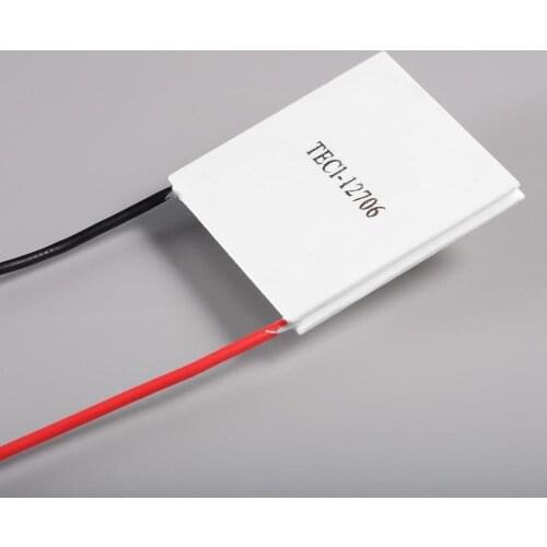 1Pcs TEC1-12706 Heatsink Thermoelectric Cooler Peltier Plate Module 12V 60W